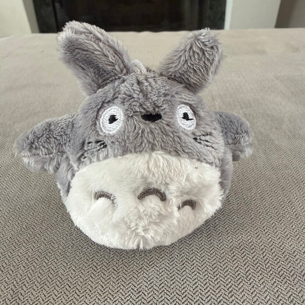 Studio Ghibli My Neighbor Totoro Gray Fluffy Plush 4” Mini Stuffed Toy